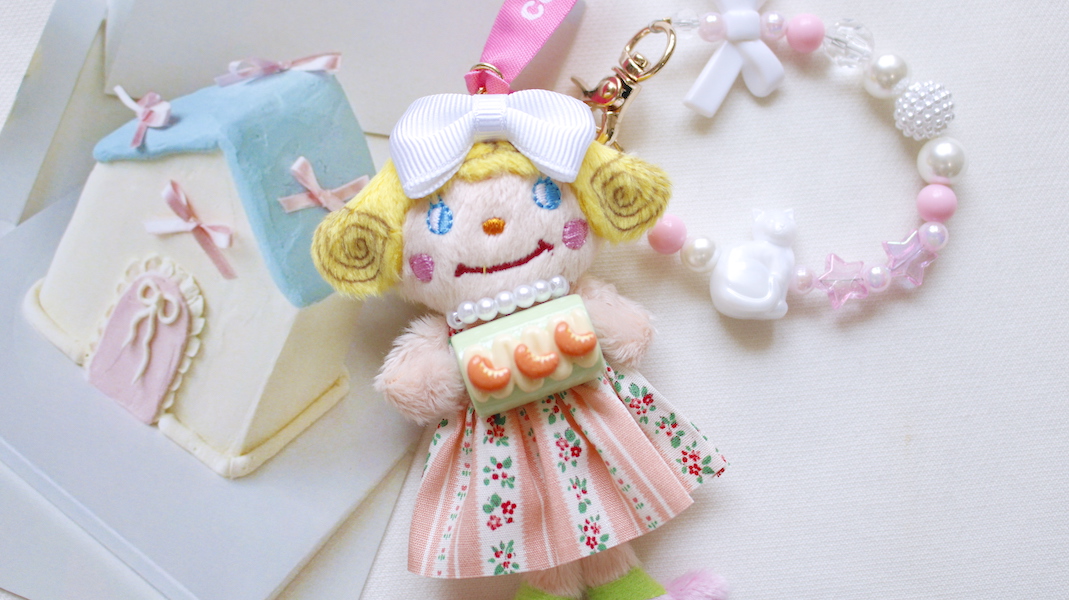 マスコットチャーム☆いちごちゃん x オレンジケーキ - カーリー
