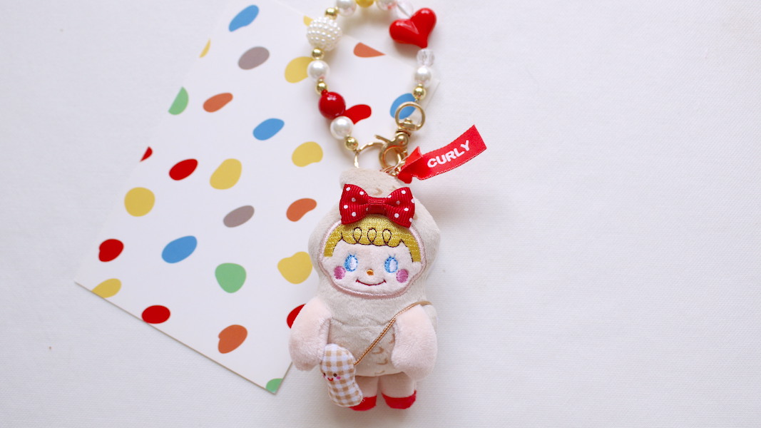 マスコットチャーム☆ピーナッツ x いちごちゃん