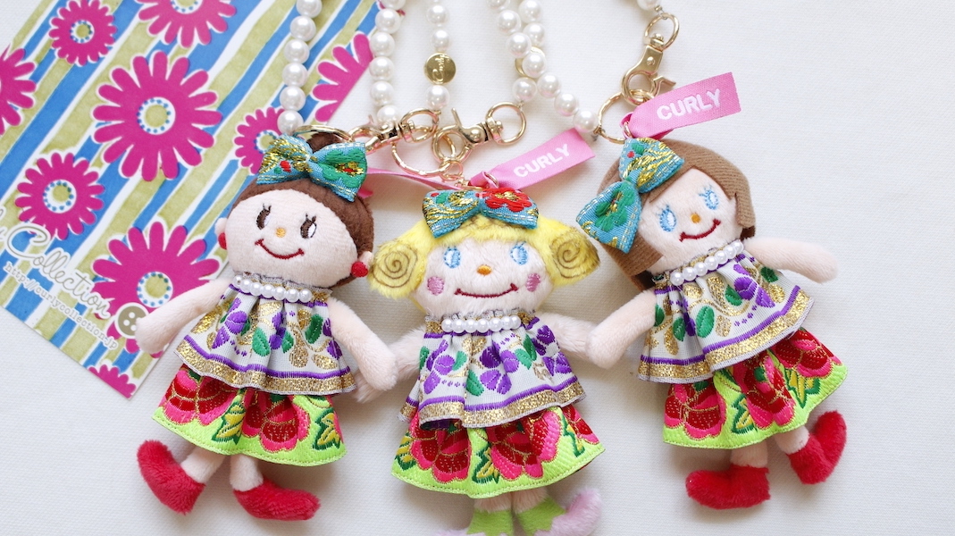 カーリーコレクションマスコットチャーム　エヴィちゃん マスコットチャーム☆エヴィ x チョコレート - カーリー