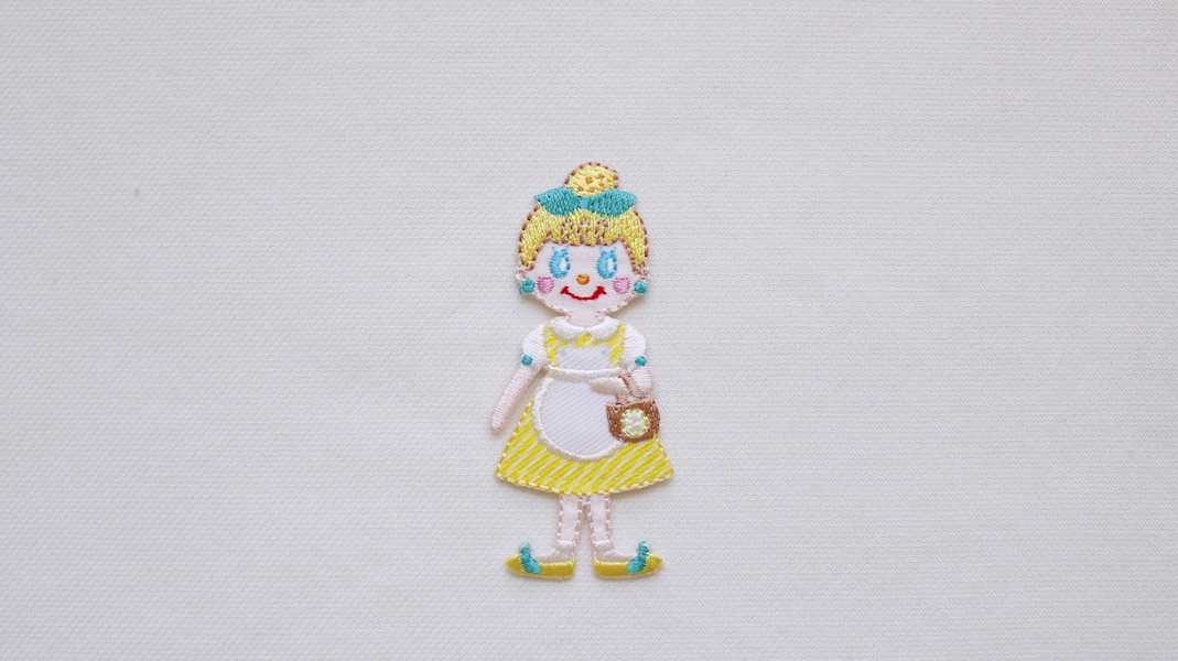 Lemon Cake☆ガールズワッペン☆レモンケーキ