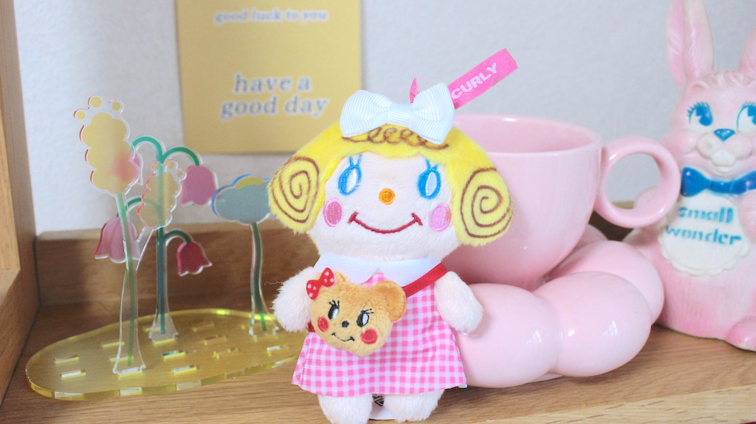 Curly collection×Hello Kitty 人形ストラップ-