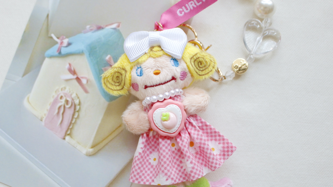 マスコットチャーム☆いちごちゃん x ハート - カーリー