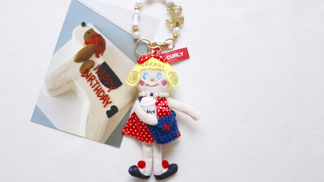カーリーコレクションチャーム　いちごちゃん いちごちゃんNEWチャーム♪ - カーリーコレクション