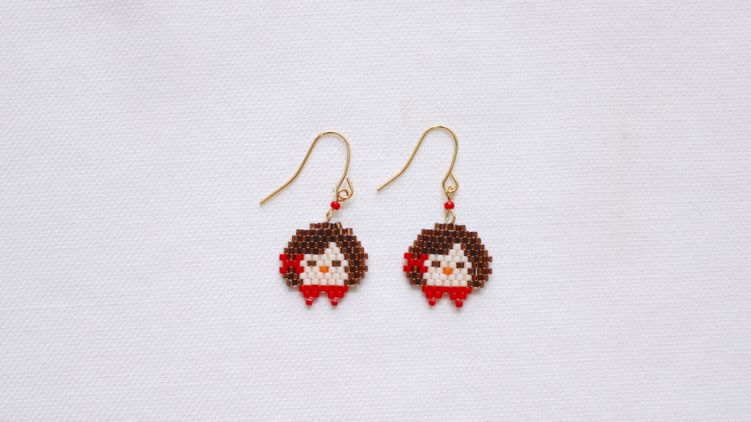ビーズピアス☆ジュジュ