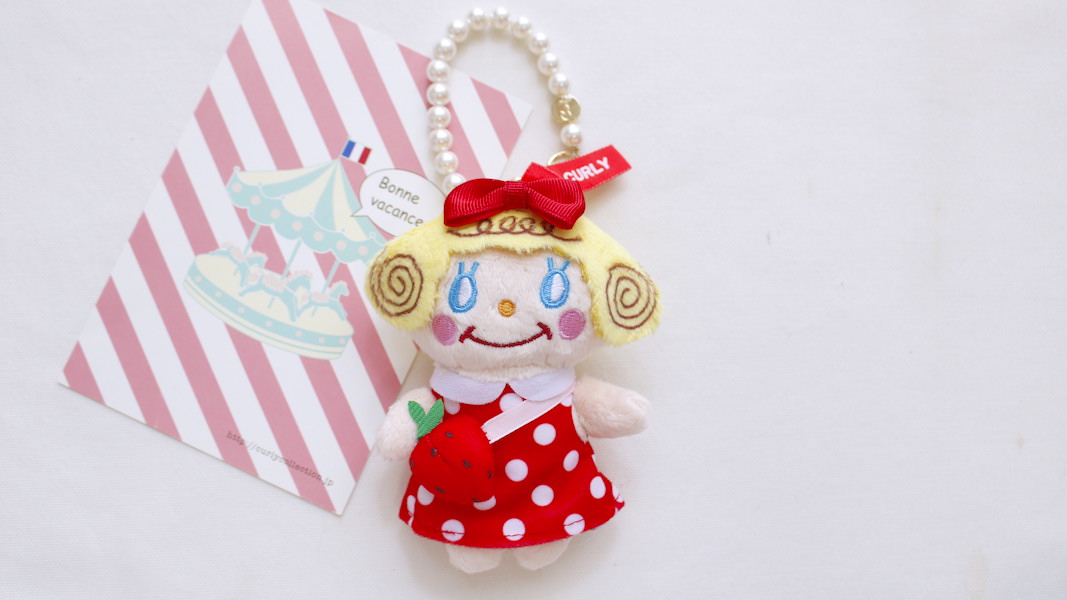 いちごちゃんぬいぐるみチャーム☆いちごのポシェット