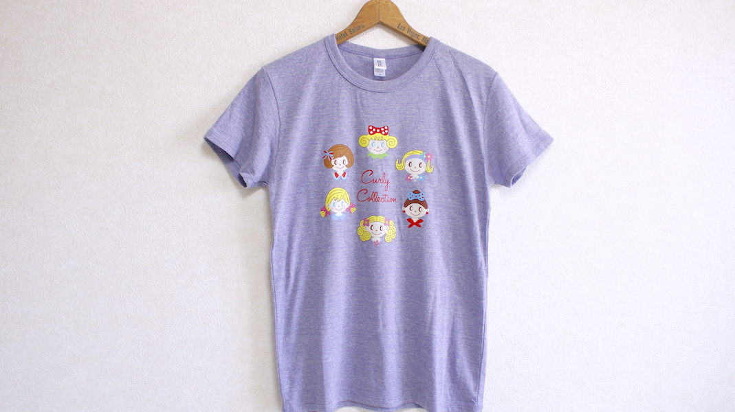 オリジナルTシャツ☆カーリーガールズ(カラー)/パープル