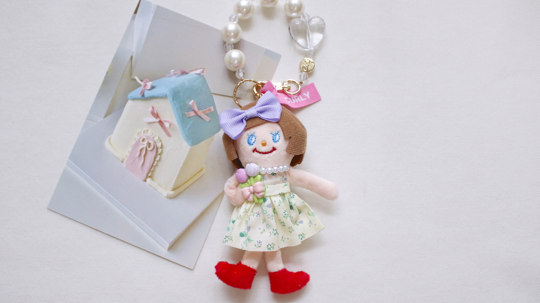 カーリーコレクションマスコットチャーム　ジュジュちゃん 新作登場♡JUJUちゃんのマスコットチャーム - カーリーコレクション