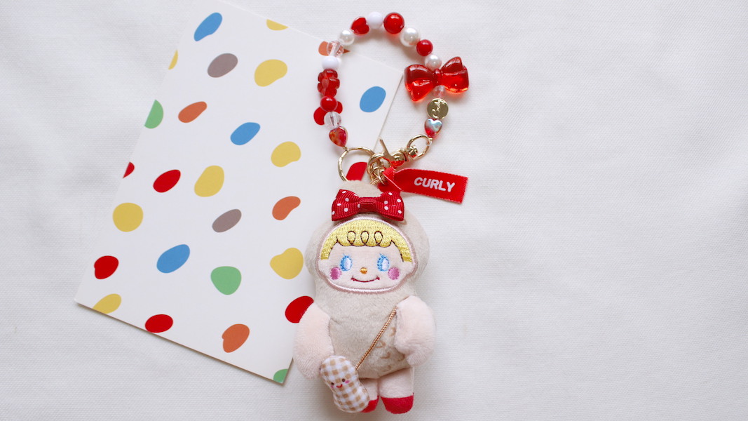 マスコットチャーム☆ピーナッツ x いちごちゃん