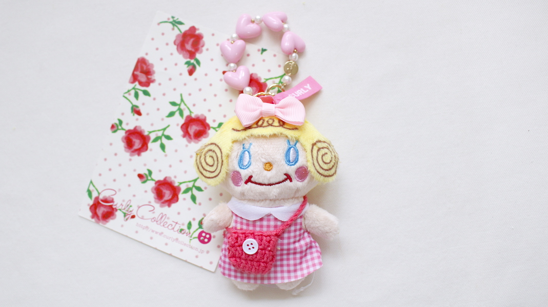 いちごちゃんぬいぐるみチャーム☆ポシェット(A)/ハートチャーム