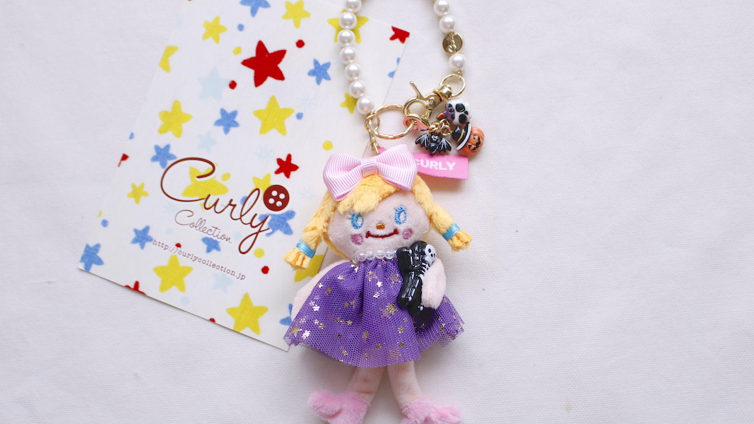 マスコットチャーム☆ピピ x ガイコツオバケ