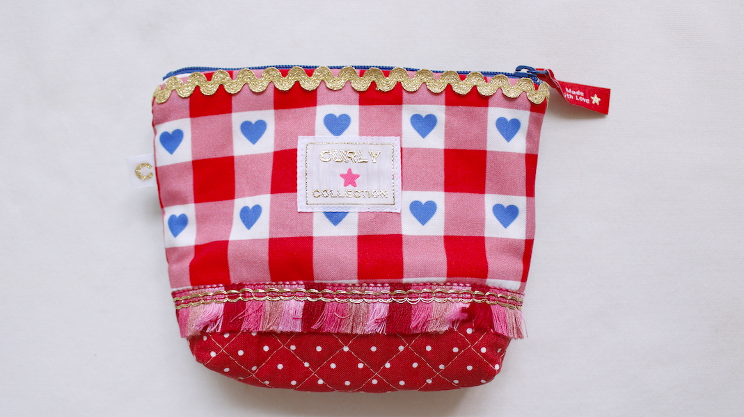 感謝価格　SALE ユキエモン　16cmファスナーポーチ　人気　ハンドメイド 感謝価格 SALE ユキエモン 16cmファスナーポーチ 人気