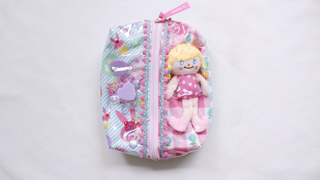 マスコット入りコスメポーチ☆ピピ