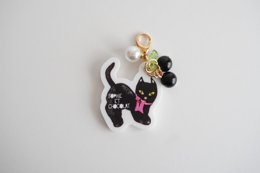 Sophie et Chocolat☆チャーム/黒猫