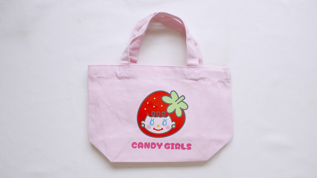 Candy Girls☆プリントバッグ(S)☆いちご x いちごちゃん