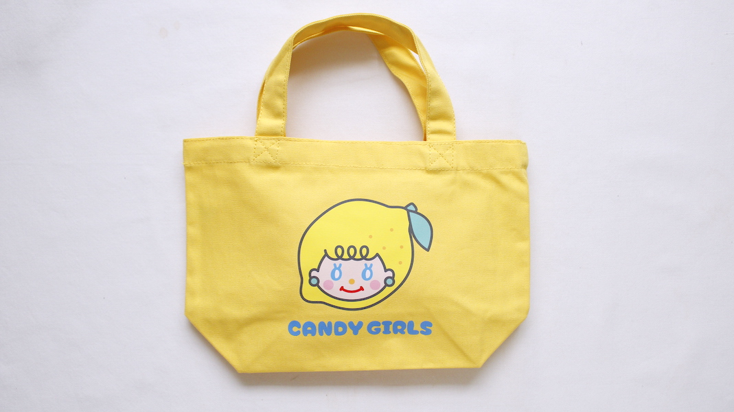 Candy Girls☆プリントバッグ(S)☆レモン x いちごちゃん