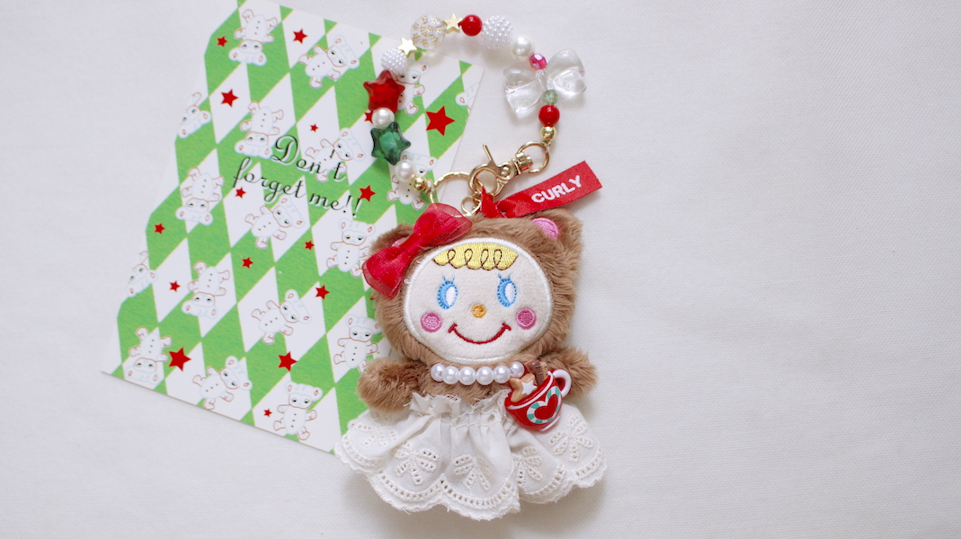 着ぐるみマスコットチャーム☆ベアいちごちゃん x クリスマス