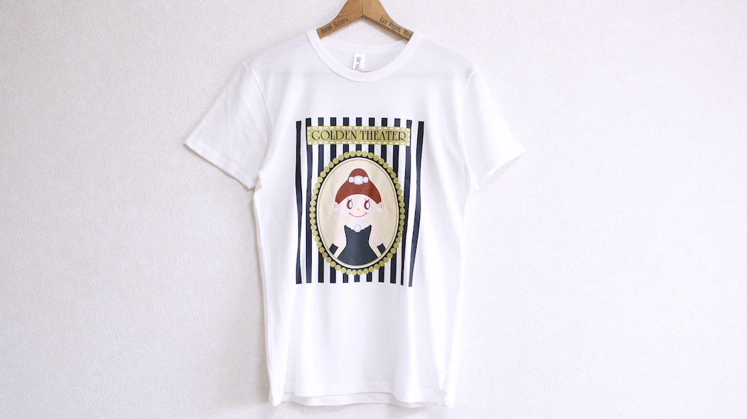 GT☆オリジナルTシャツ☆エヴィ/ホワイト