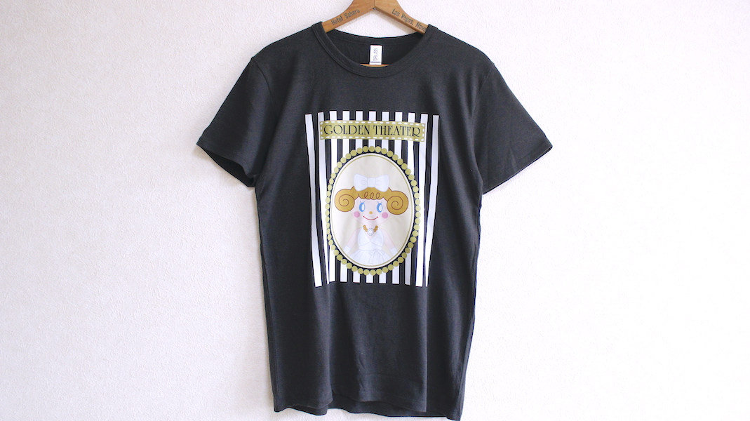 GT☆オリジナルTシャツ☆いちごちゃん/ブラック