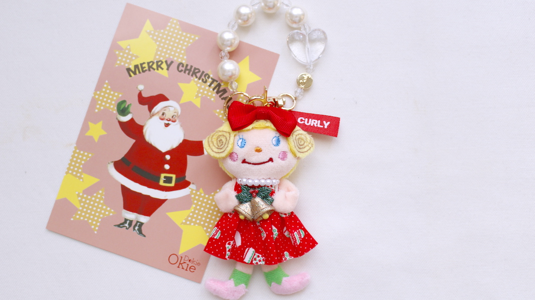 マスコットチャーム☆いちごちゃん x ベル(ワンピ：ソックス)