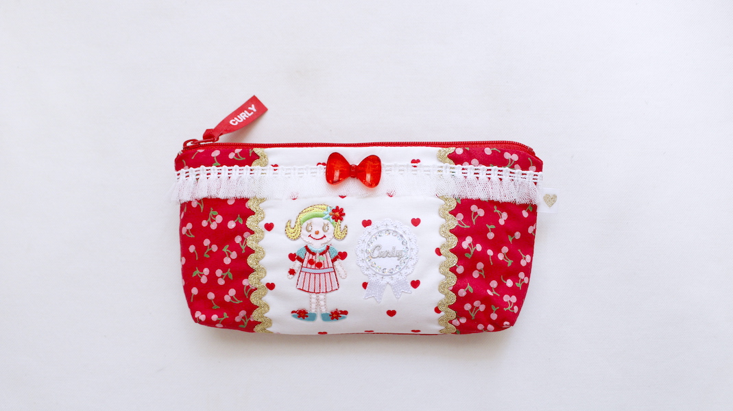 ワッペンコスメポーチ☆モニーク