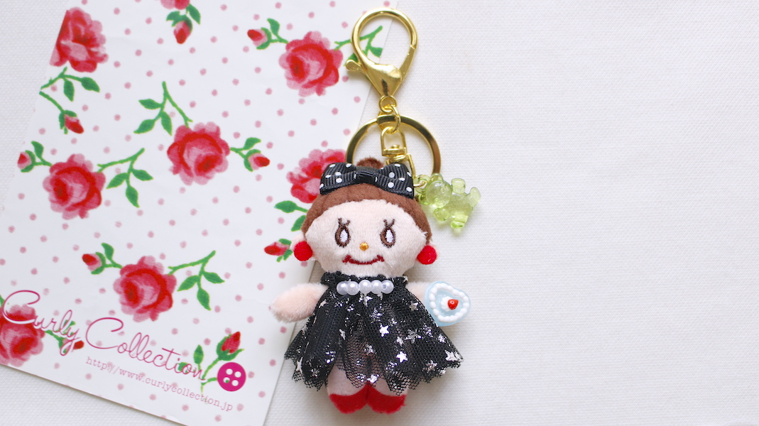 ミニマスコットチャーム☆miniエヴィ/ブラック