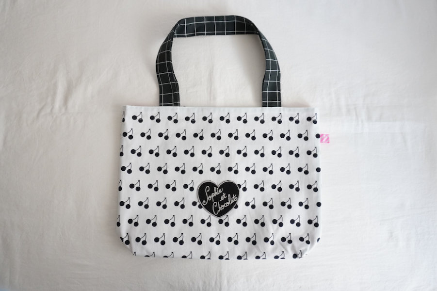 Sophie et Chocolat☆Toteバッグ-L/Black Cherry