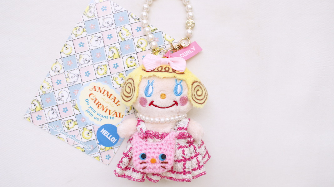 いちごちゃんぬいぐるみチャーム☆キャットポシェット(ピンク)