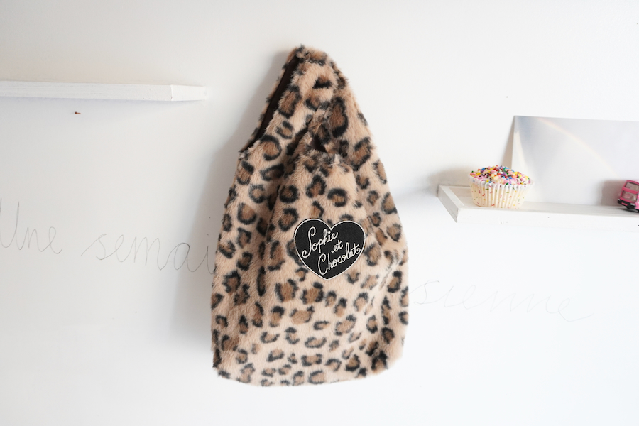 Sophie et Chocolat☆ FUR MINI BAG/Leopard - カーリーコレクション