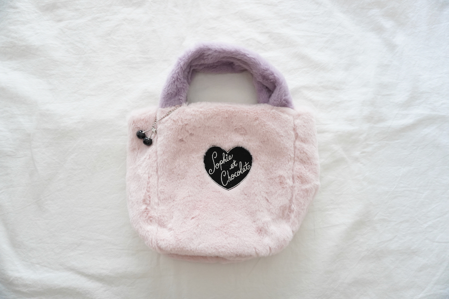 Sophie et Chocolat☆Fur BAG/Sophie x Pink