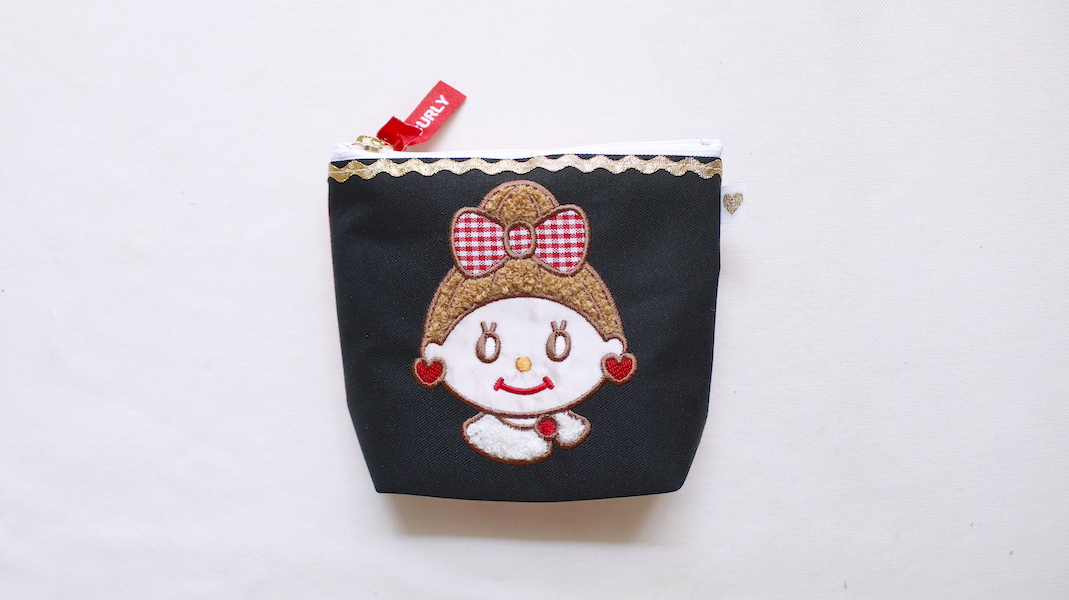 さがら刺繍ミニポーチ☆エヴィ