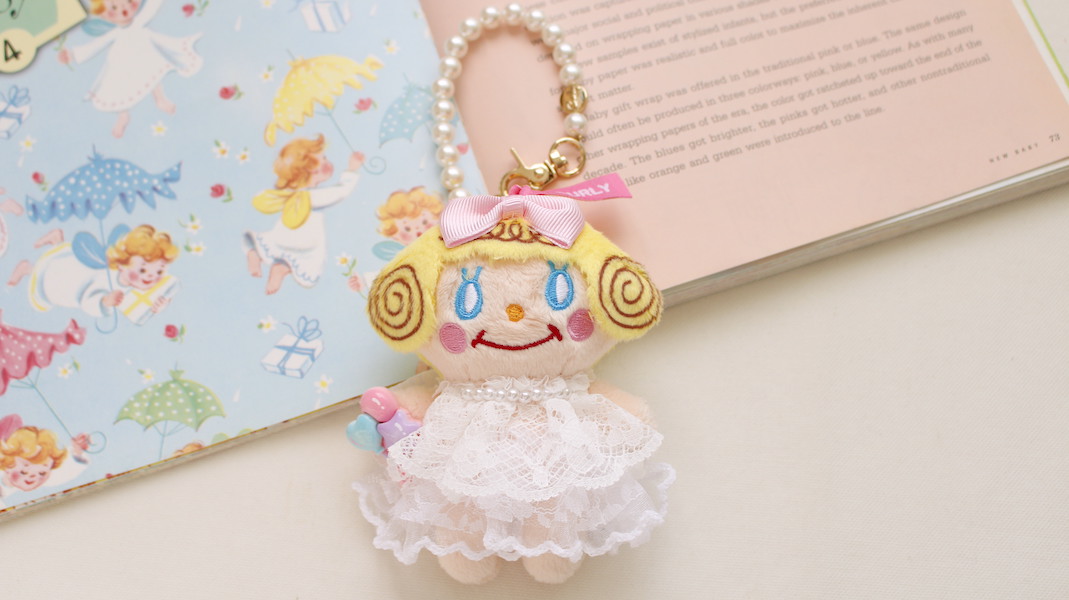 いちごちゃんぬいぐるみチャーム☆バルーン(ピンク)