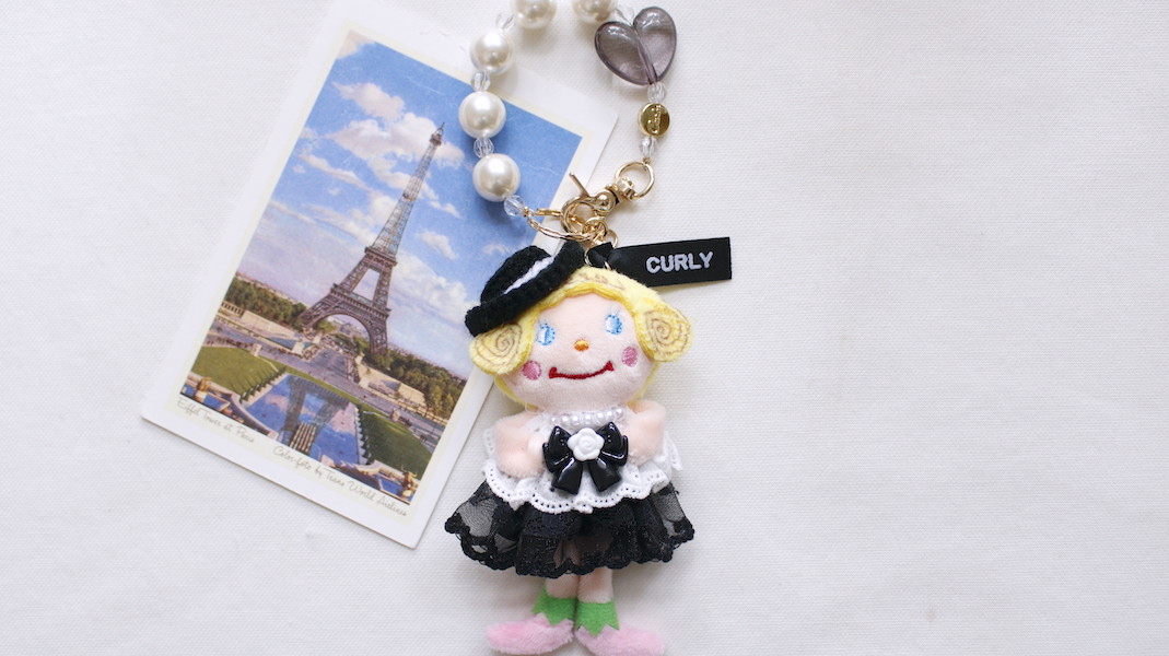 マスコットチャーム☆いちごちゃん(帽子)