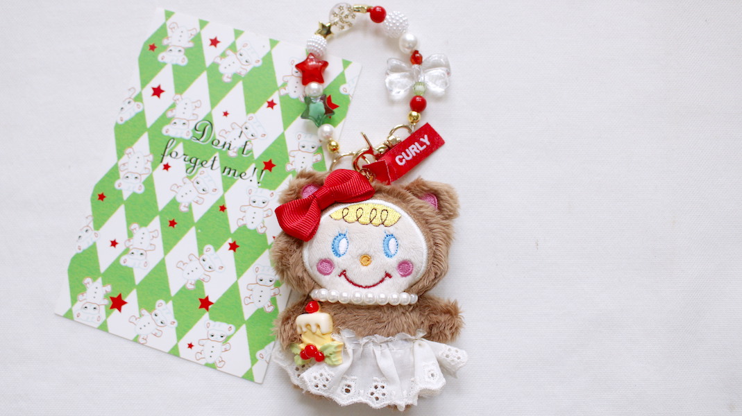 着ぐるみマスコットチャーム☆ベアいちごちゃん x クリスマス