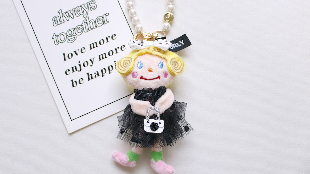 マスコットチャーム☆いちごちゃん x バッグ