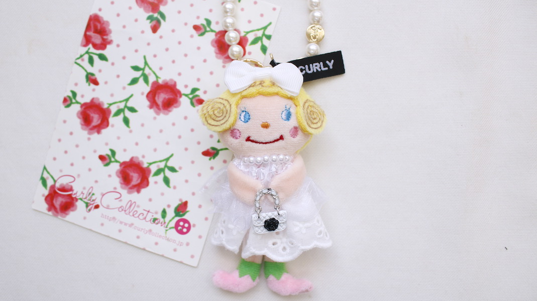 マスコットチャーム☆いちごちゃん(ホワイト)