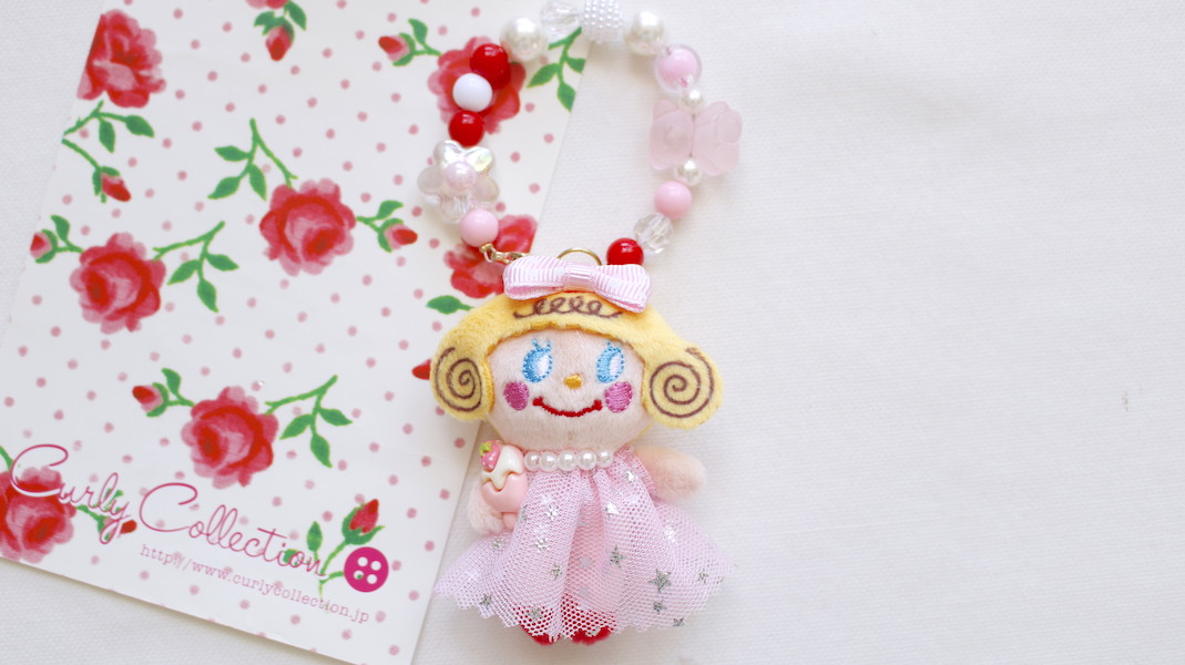 ミニマスコットチャーム☆miniいちごちゃん/アイス