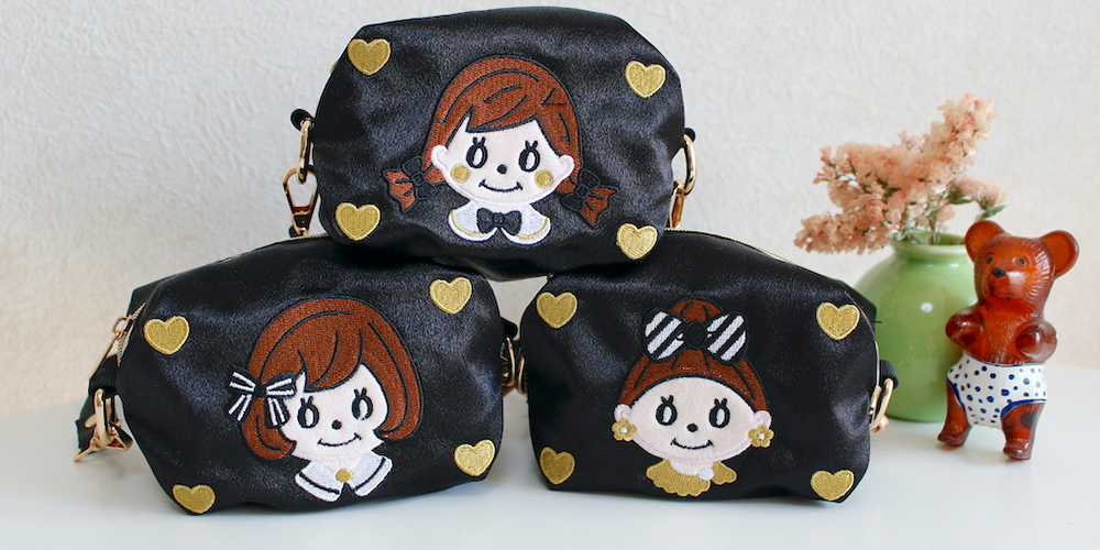 Curly Collection ポーチ 3点セット POUCH♡ - カーリーコレクション Curly Collection